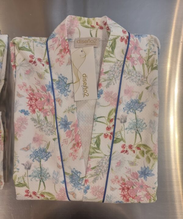Kimono piqué flores SOLO 3 unidades - Imagen 5