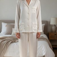 Pijama Evros raso blanco
