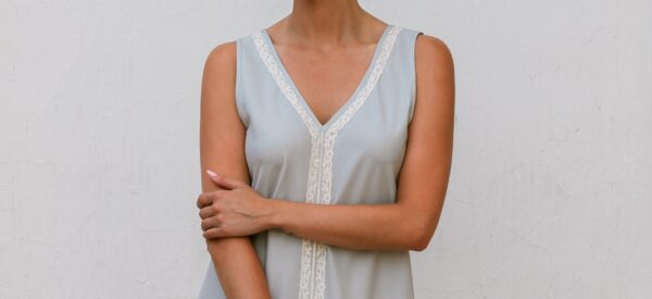 Camisón Amaya gris perla - Imagen 5