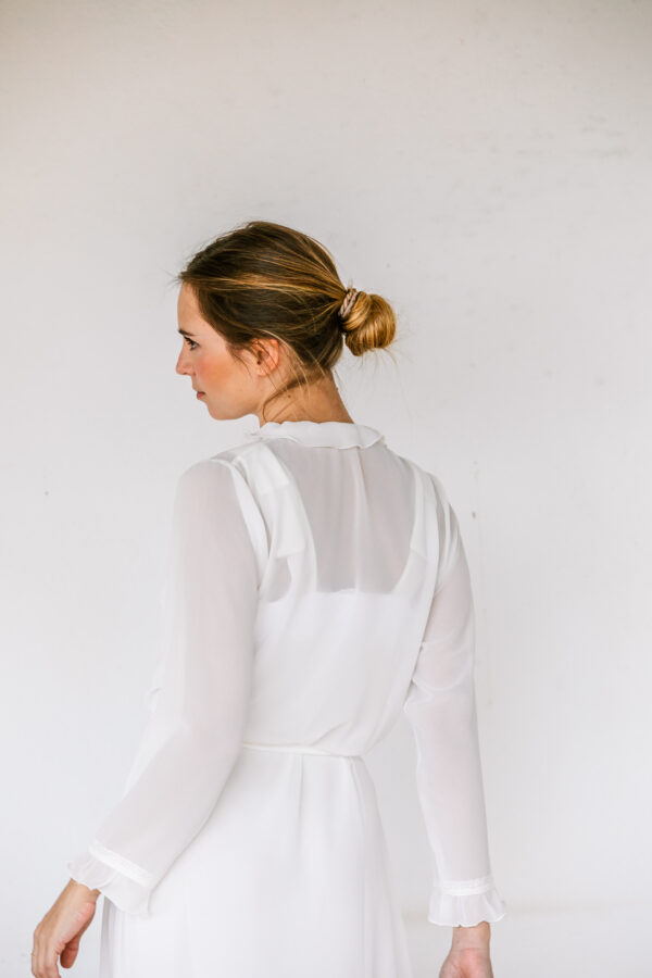 Camisón Sofía blanco - Imagen 7