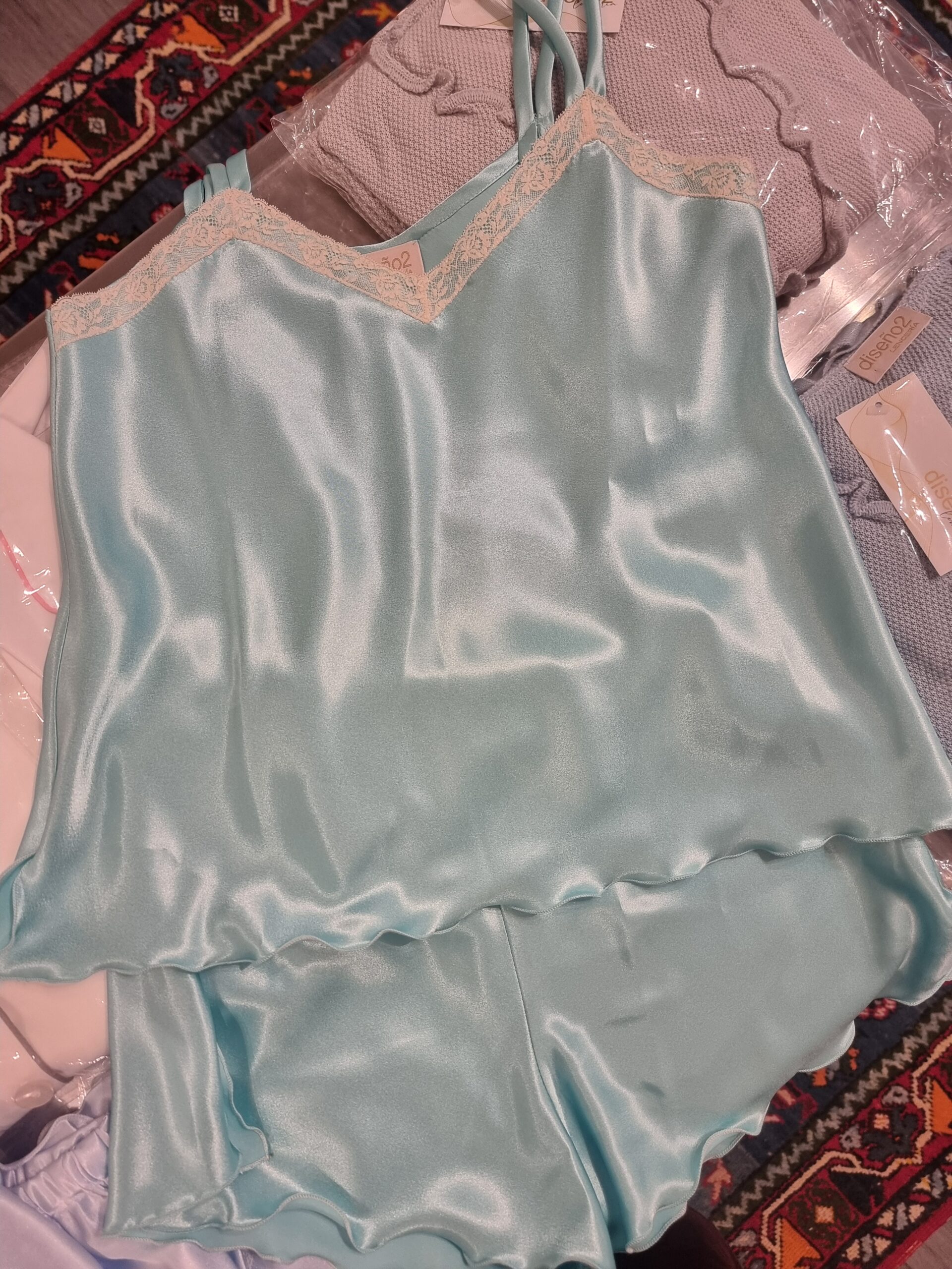 Pijama Alma puntilla estrecha - Imagen 3