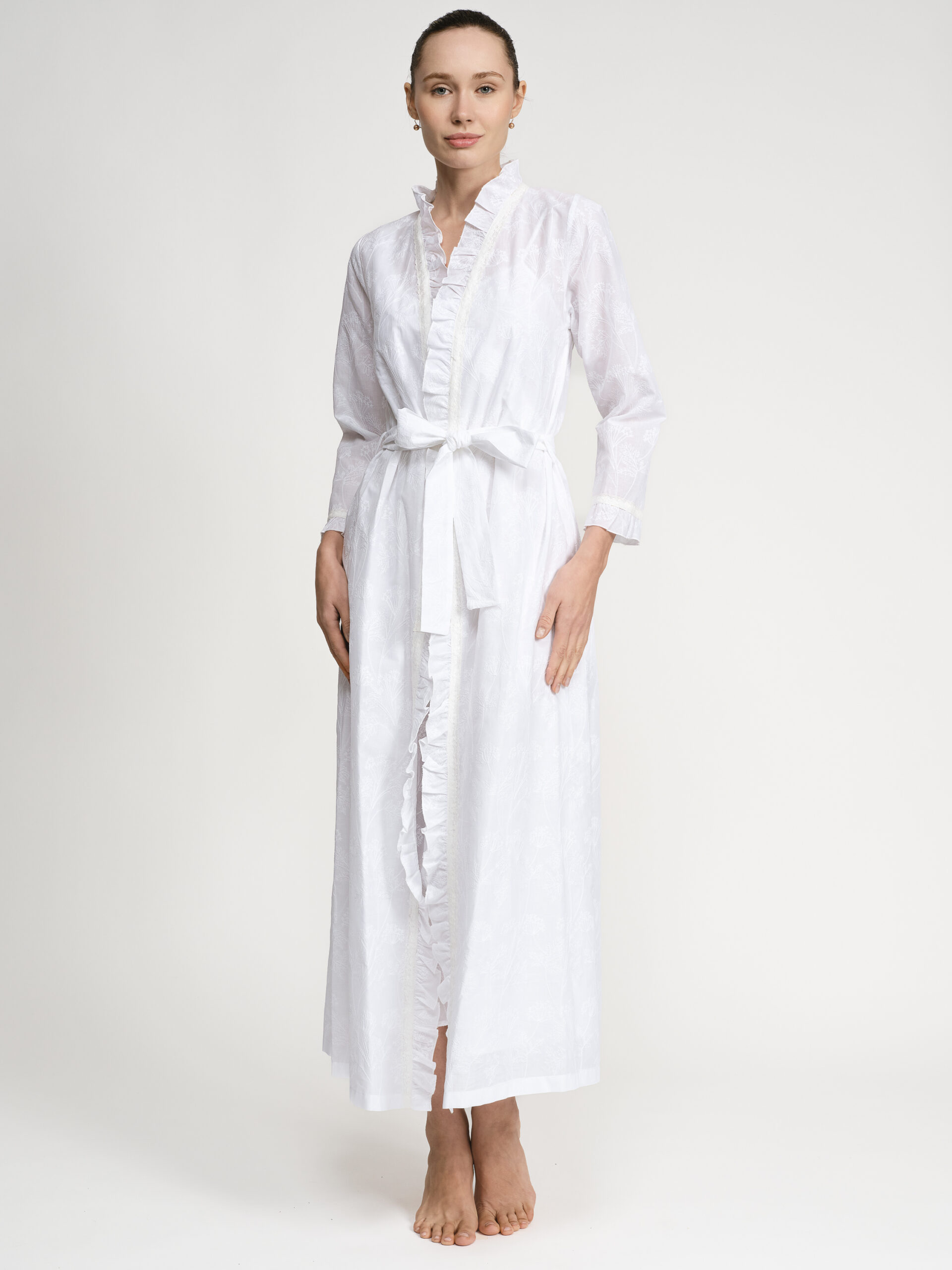 Bata Flor algodón PROXIMAMENTE - Imagen 3