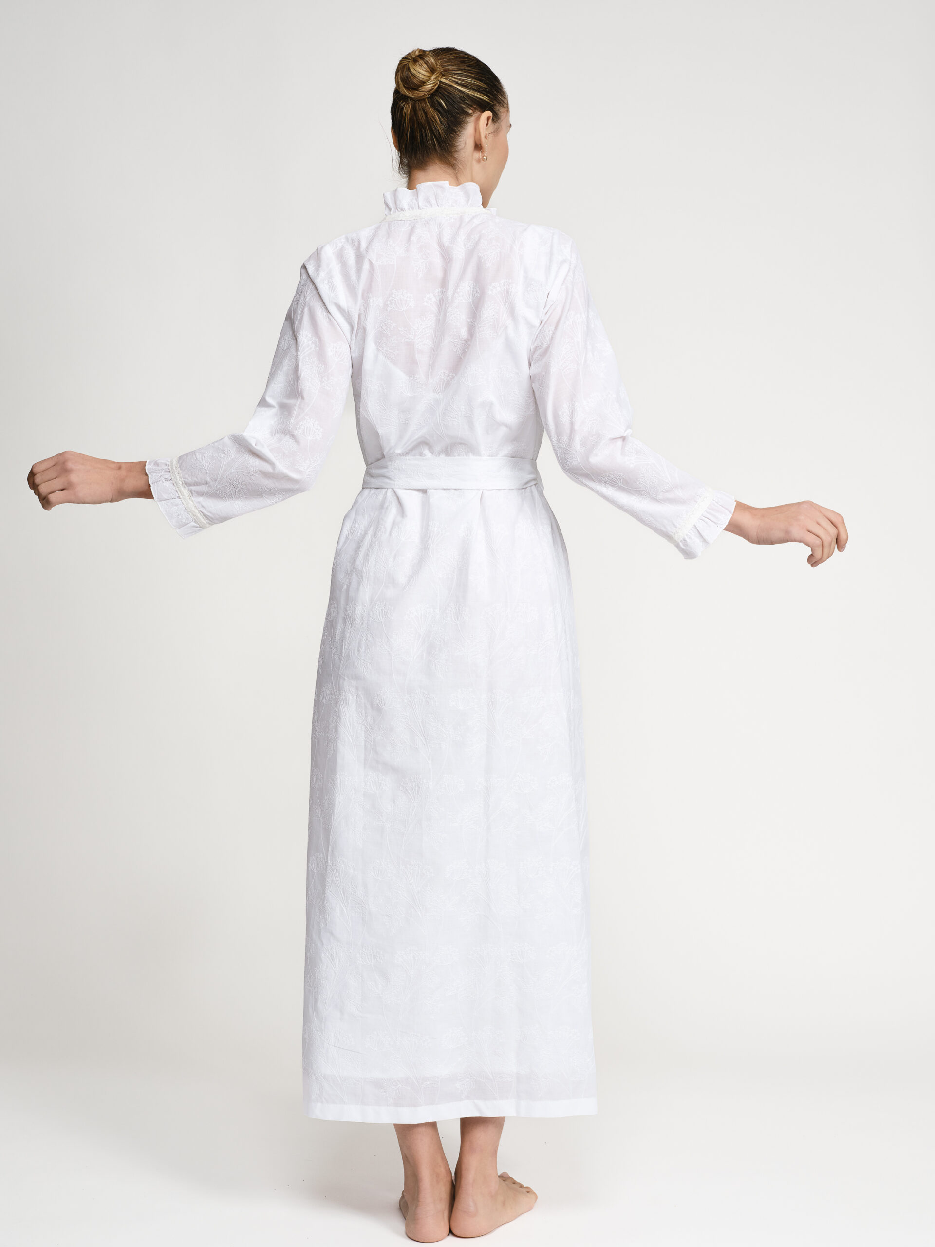 Bata Flor algodón PROXIMAMENTE - Imagen 4